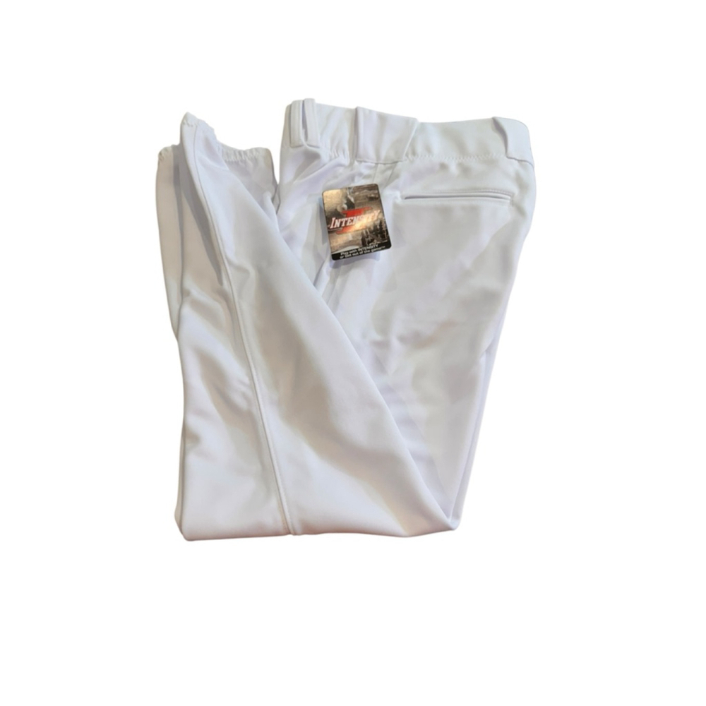 Boys Intensity Athletics Youth L White Baseball Pants